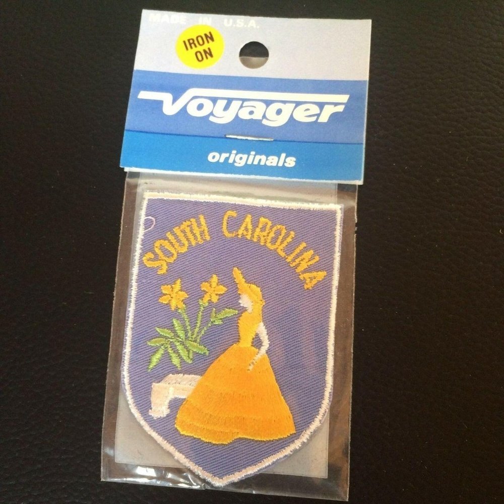 VINTAGE PATCH NEW IN PACKAGE SOUTH CAROLINA